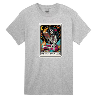 Tarot / Loteria Style T-shirt : The Spicy Book Club