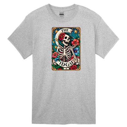 Tarot / Loteria Style T-shirt : The IDGAF