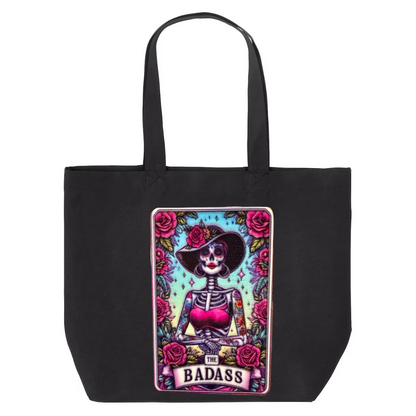 Tarot / Loteria Style Tote Bag : The Badass