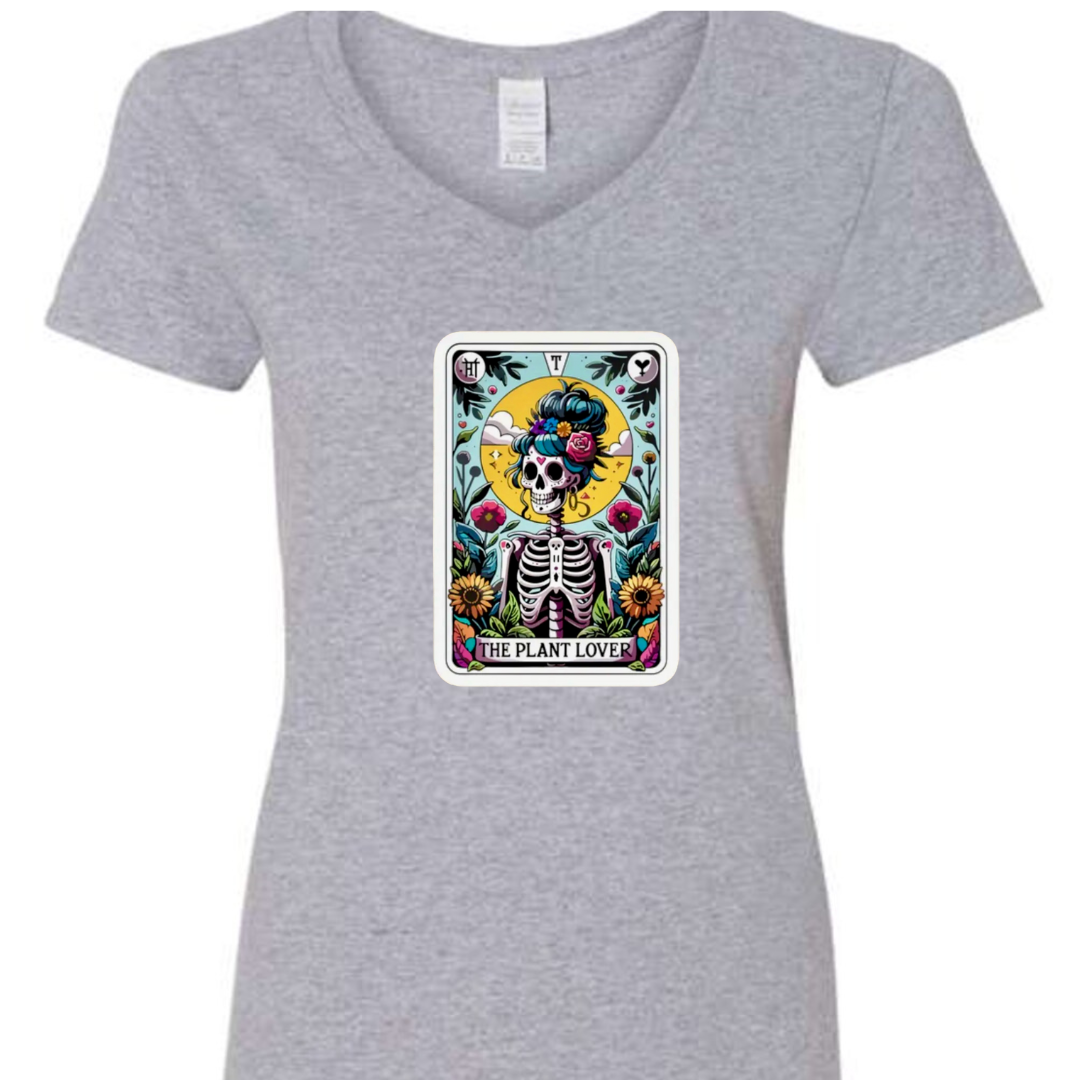 Tarot / Loteria Style T-shirt : The Plant Lover