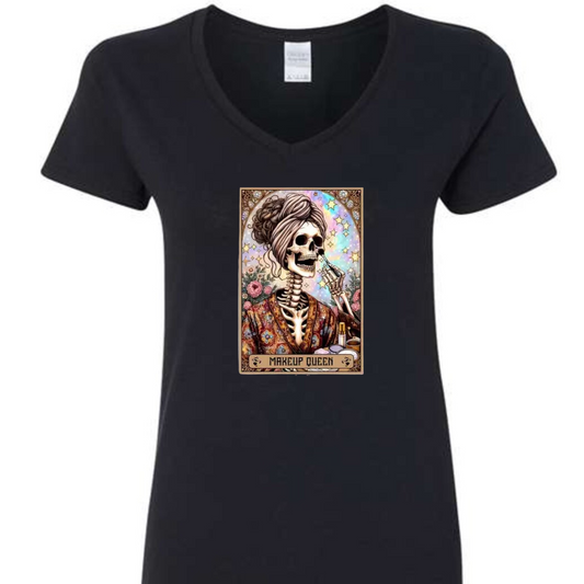 Tarot / Loteria Style T-shirt : The Makeup Queen