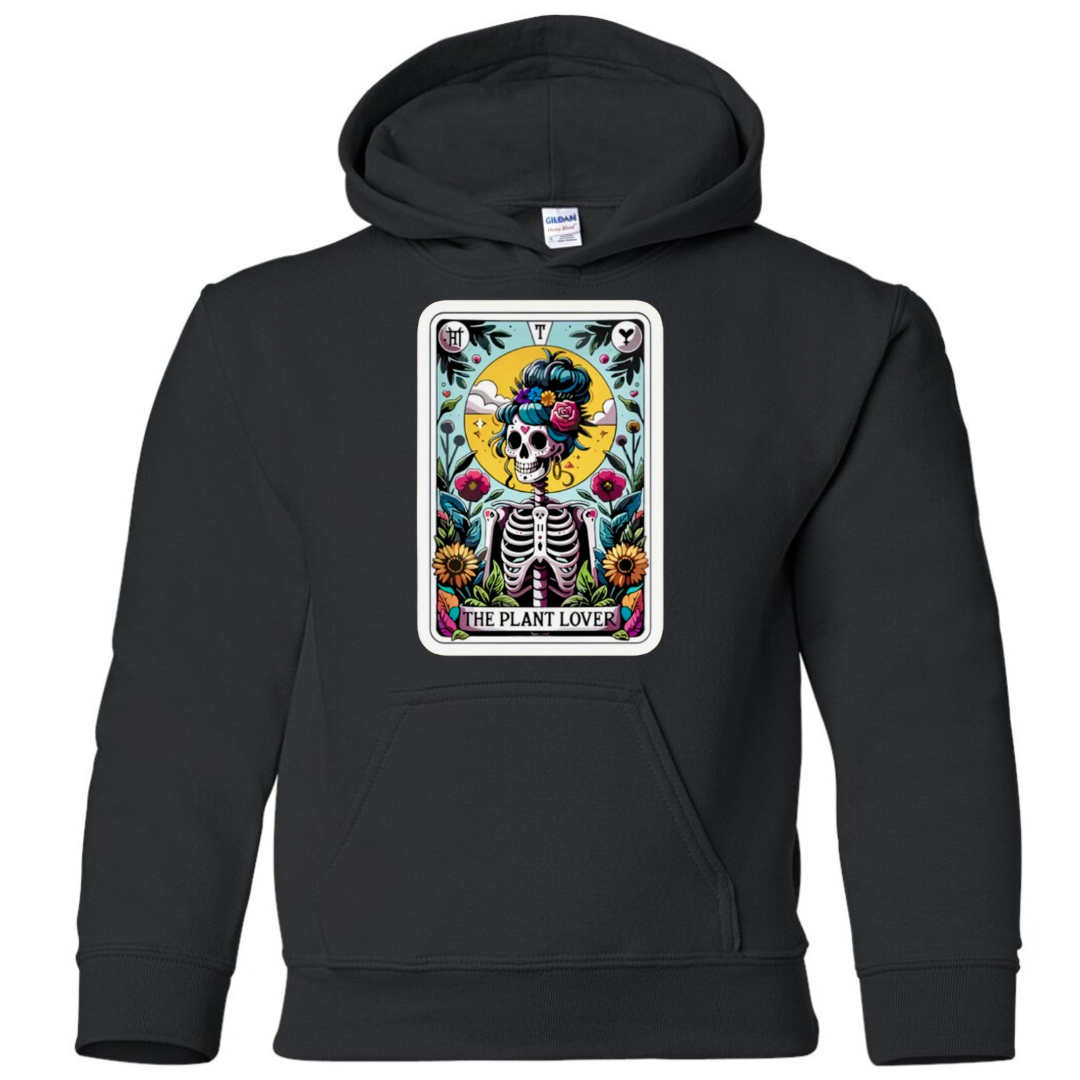 Tarot / Loteria Style Hoodie : The Plant Lover