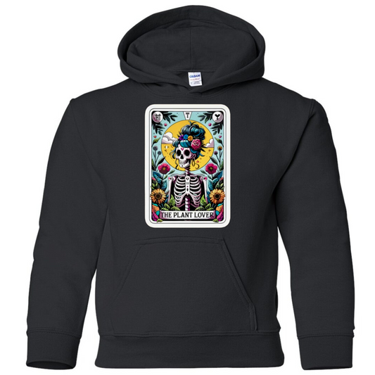 Tarot / Loteria Style Hoodie : The Plant Lover