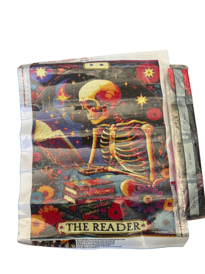 The Reader - Tarot / Loteria Style Diamond Painting
