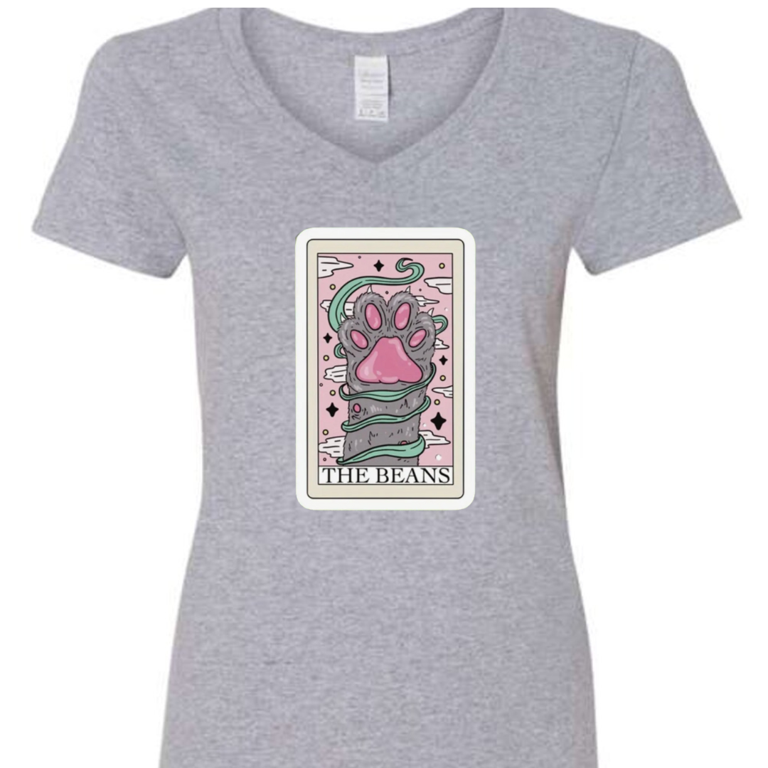 Tarot / Loteria Style T-shirt : The Beans