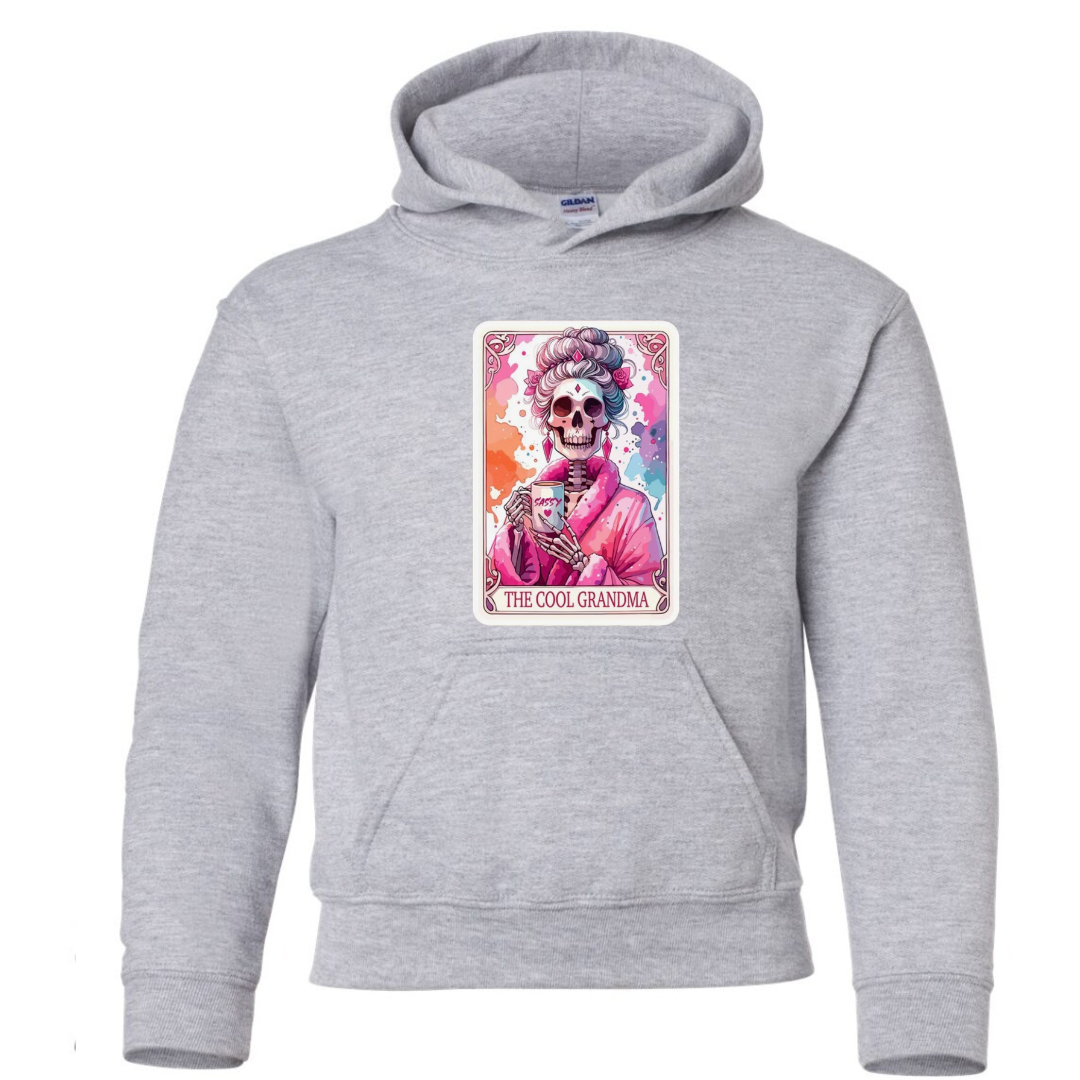 Tarot / Loteria Style Hoodie : The Cool Grandma