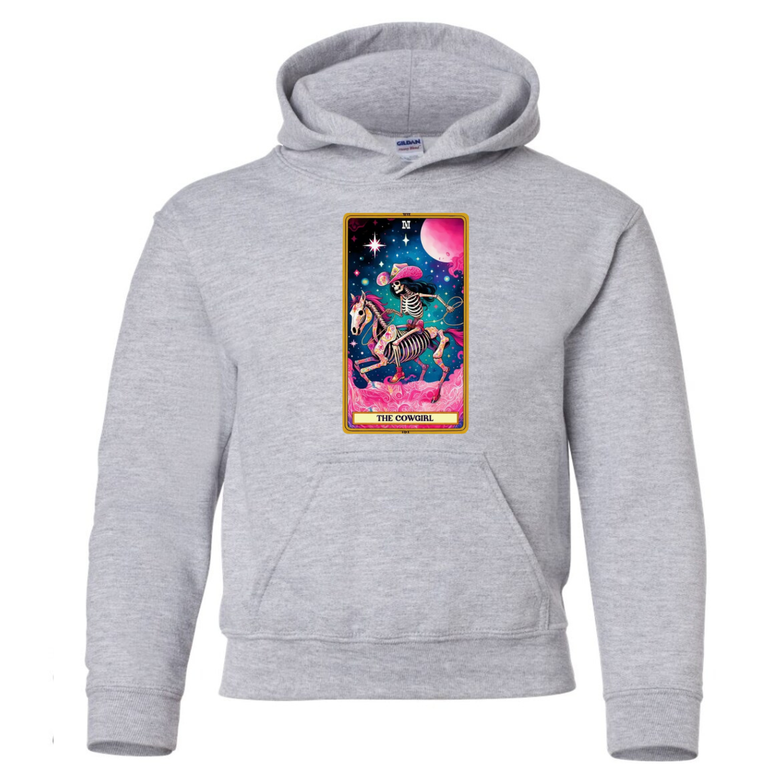 Tarot / Loteria Style Hoodie : The Cowgirl