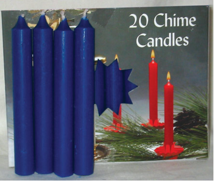 Blue Chime Candles