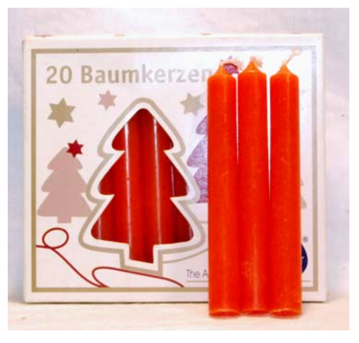 Red Chime Candles