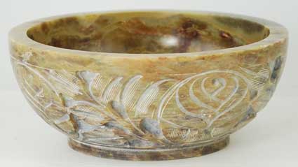 Soapstone Scrying, Offering or Smudge Bowl